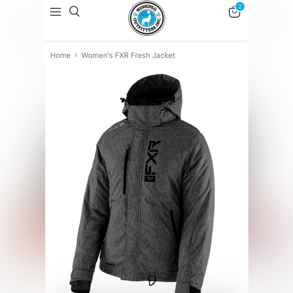 FXR Winter Jacket NWOT.